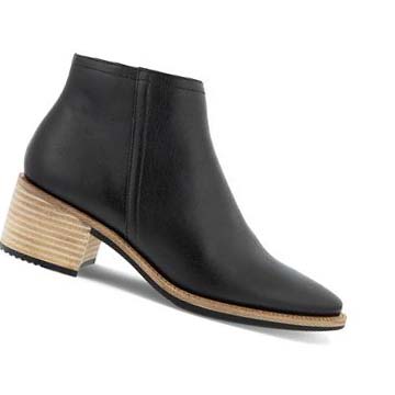 Women's Ecco Shape 35 Sartorelle Ankle Low Boots Black | Canada 28AHK